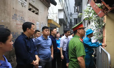 Lãnh đạo Thành phố Hà Nội chỉ đạo khẩn trương xác minh, làm rõ nguyên nhân vụ cháy tại phố Trung Kính