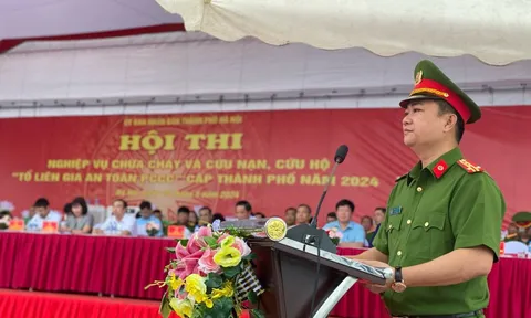 Quận Ba Đình giành giải Nhất Hội thi Tổ liên gia an toàn PCCC cấp thành phố