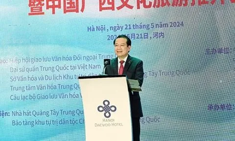 Giới thiệu Trà hài hòa thế gới - Nhã tập và xúc tiến du lịch văn hóa Quảng Tây