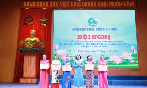 Hội LHPN quận Thanh Xuân: Hoàn thành 100% chỉ tiêu nửa đầu nhiệm kỳ 2021 - 2026
