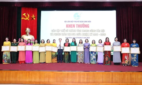 Hội LHPN Long Biên: Hoàn thành các chỉ tiêu của Nghị quyết Đại hội phụ nữ quận lần thứ IV