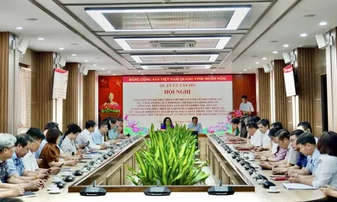 Quận ủy Tây Hồ: Nêu cao trách nhiệm người đứng đầu trong việc tiếp dân
