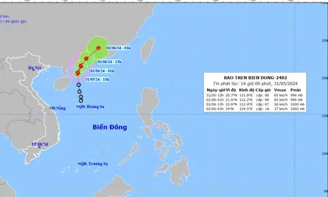 Biển Đông đón bão số 1