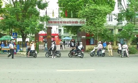 Đảm bảo giao thông thông suốt, an toàn phục vụ kỳ thi tốt nghiệp THPT