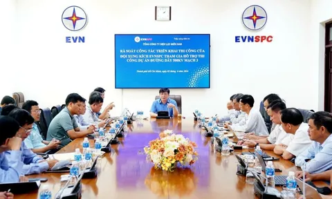 EVNSPC: Triển khai các giải pháp hỗ trợ thi công Dự án đường dây 500 kV mạch 3