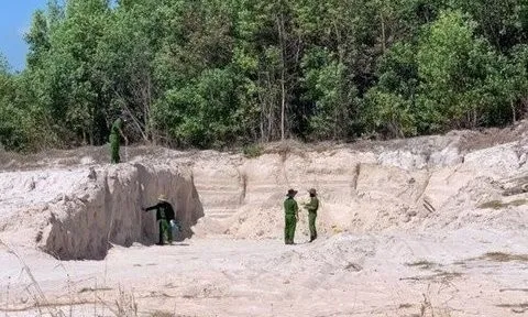 Bình Thuận: Xử lý nghiêm cán bộ để xảy ra khai thác khoáng sản trái phép