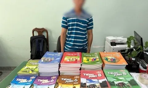 Quảng Ngãi: Hàng trăm cuốn sách giáo khoa Tiếng Anh nghi làm giả