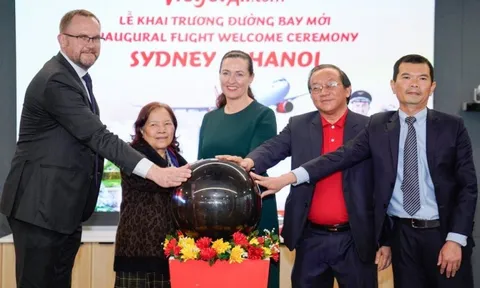 Vietjet khai trương đường bay Hà Nội – Sydney với vé hạng Thương gia giảm tới 50%