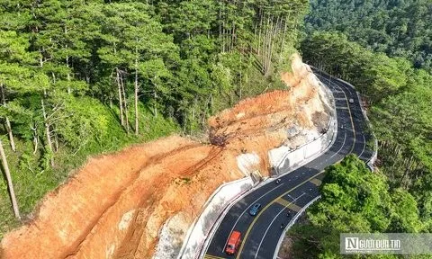 Lâm Đồng: Rà soát các vị trí có nguy cơ sạt lở trên đèo Prenn