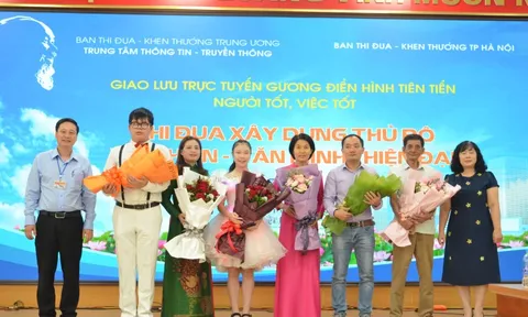 Giao lưu “Thi đua xây dựng Thủ đô văn hiến - văn minh - hiện đại”