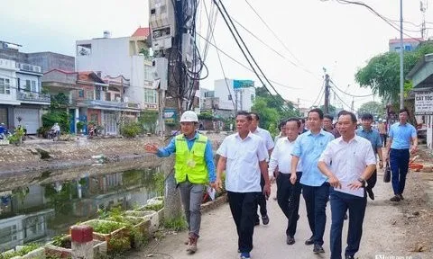 Hải Phòng: Giải quyết tình trạng ô nhiễm tại tuyến mương nội đô