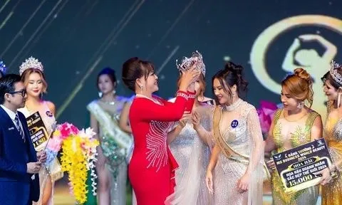 Nghệ nhân Hồ Thị Thanh Hương ngồi ghế nóng chung kết Ms Business World Beauty 2024