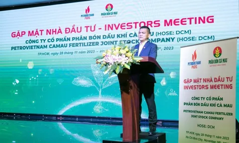 Phân bón Cà Mau chia cổ tức bằng tiền, tỉ lệ 20%