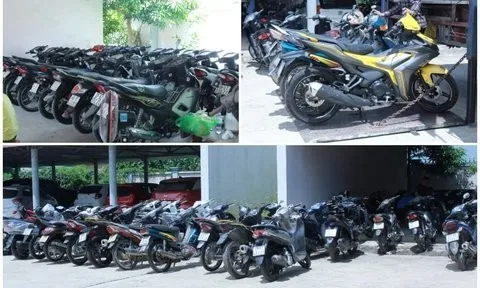 Bắt kẻ cầm đầu đường dây trộm cắp gần 300 xe mô tô xuyên quốc gia