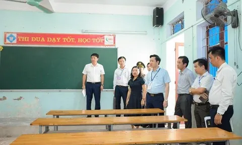 Không tự ý xử lý tình huống bất thường trong Kỳ thi tốt nghiệp THPT