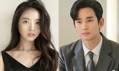 Ngôi sao Kim Soo Hyun bị đồn hẹn hò nữ ca sĩ gợi cảm kém 7 tuổi