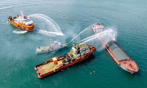 Diễn tập ứng phó sự cố tràn dầu quy mô lớn tại Thừa Thiên Huế