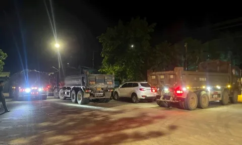 Bình Thuận: Bắt nhóm đối tượng khai thác cát trái phép ở Tánh Linh