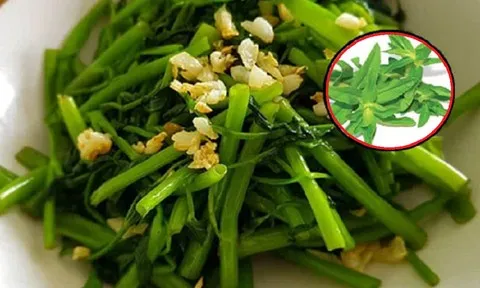 Rau muống xào tỏi "xưa rồi", kết hợp với thứ này chuẩn vị nhà hàng đến trẻ con cũng mê tít