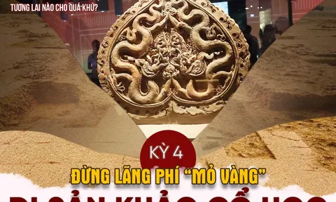 Kỳ 4: Đừng lãng phí “mỏ vàng” di sản khảo cổ