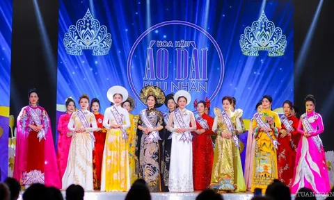 Hoa hậu Áo dài Phu nhân toàn châu Âu thuộc về người đẹp đến từ Anh và Ba Lan
