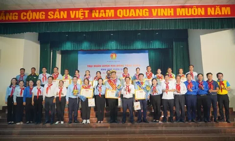 Bế mạc Trại huấn luyện Kim Đồng toàn quốc năm 2024 Khu vực miền Nam