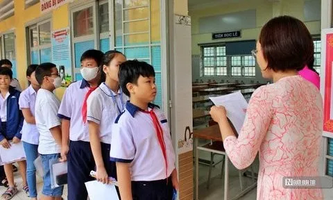 Tp.HCM: Khảo sát lớp 6 vào “trường điểm” huyện Hóc Môn, tỷ lệ 1 chọi 3