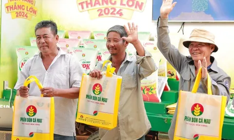 Phân bón Cà Mau tiếp tục mang 'Mùa vàng thắng lớn' tới nông dân mọi miền