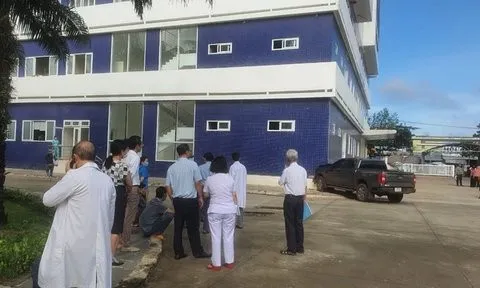 Bình Phước: Người đàn ông bất ngờ tông xe vào tòa nhà bệnh viện tự tử