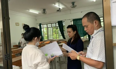 Đà Nẵng có 3 thí sinh được bố trí phòng riêng vì không thể tự viết