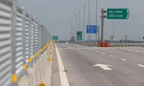 Chuẩn bị thu phí cao tốc Diễn Châu - Bãi Vọt