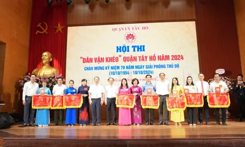 Tây Hồ: Trao đổi, học hỏi kinh nghiệm về thực hiện công tác dân vận qua hội thi “Dân vận khéo“