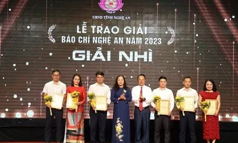 Đời sống & Pháp luật giành giải Nhì, Giải báo chí tỉnh Nghệ An 2023