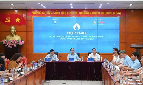 Cuộc thi '80 năm ngành Thủy lợi Việt Nam đồng hành cùng đất nước'