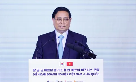 Thủ tướng: Các nhà đầu tư Hàn Quốc có thể yên tâm đầu tư lâu dài, ổn định, an toàn tại Việt Nam
