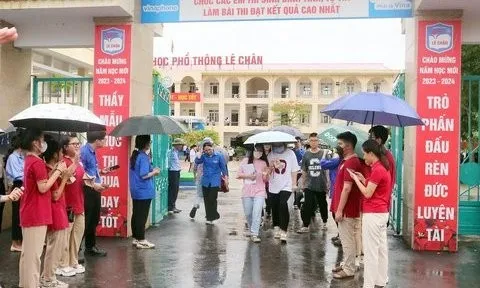 Hải Phòng: Công bố điểm chuẩn vào lớp 10 THPT năm học 2024 - 2025