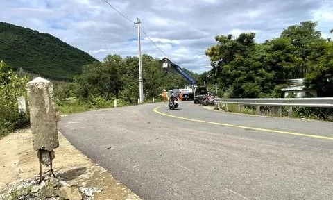 Đà Nẵng: Bổ sung nhiều hạng mục ở các khúc cua nguy hiểm đường ĐT601