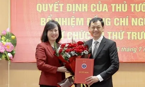 Công bố quyết định của Thủ tướng bổ nhiệm Thứ trưởng Bộ Y tế