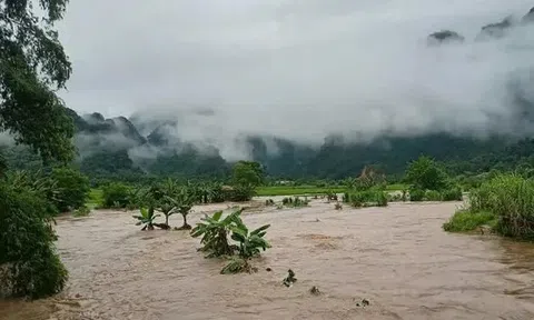 Lũ cuốn trôi 1 người tại Tuyên Quang