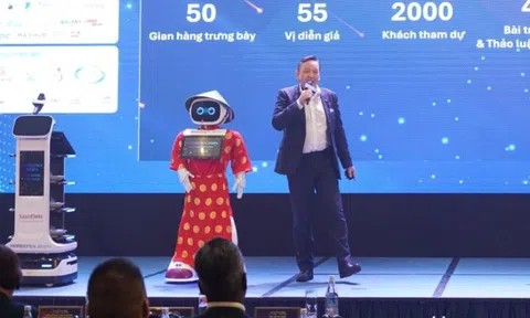 Tận thấy robot đội nón lá, quảng bá du lịch trị giá 15.000 USD