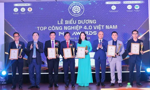 Biểu dương Top Công nghiệp 4.0 Việt Nam 2024