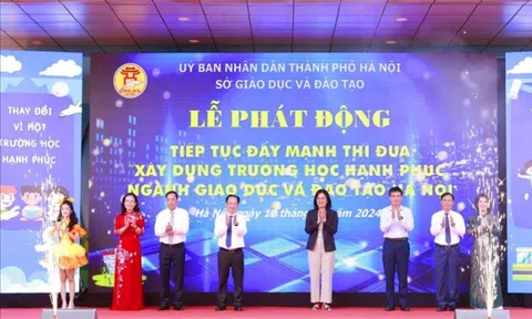 Hà Nội đẩy mạnh thi đua xây dựng Trường học hạnh phúc