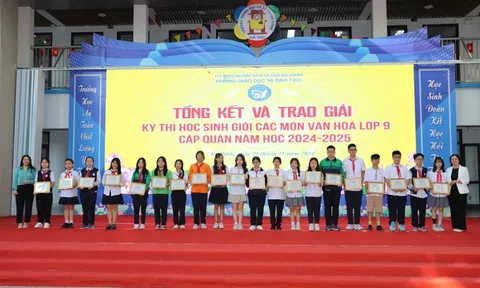 Ba Đình: Gần 1000 học sinh tranh tài Kỳ thi học sinh giỏi các môn văn hoá lớp 9 cấp quận