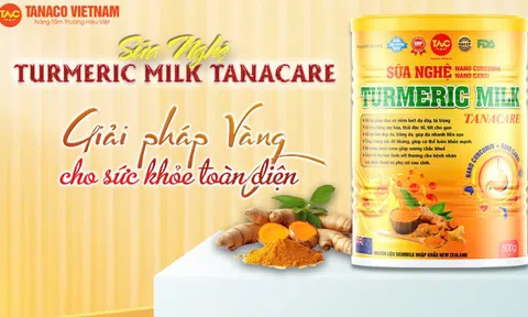 Sữa nghệ Turmeric Milk Tanacare: Giải pháp vàng cho sức khỏe toàn diện