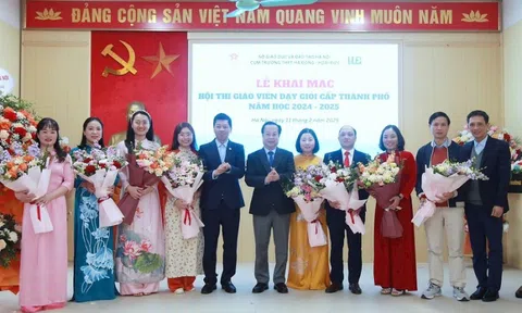 Hà Nội: 105 giáo viên trung học phổ thông thi dạy giỏi cấp Thành phố