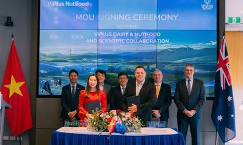 Lần đầu tiên có một thương hiệu sữa cao cấp "lai" Việt - Úc sắp ra mắt toàn cầu