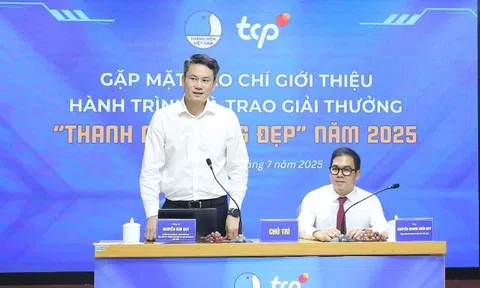 Sẽ vinh danh 20 gương thanh niên sống đẹp tiêu biểu năm 2025
