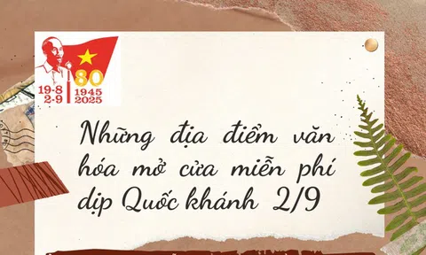 Điểm danh những địa điểm văn hóa hấp dẫn mở cửa miễn phí trong dịp Quốc khánh 2/9