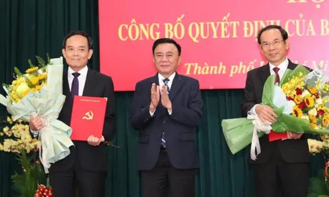 Ông Trần Lưu Quang được chỉ định làm Bí thư Thành ủy Tp.HCM
