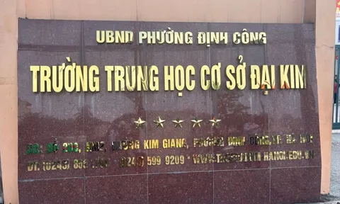 UBND phường Định Công thông tin về vụ việc học sinh có hành vi sai trái đối với cô giáo chủ nhiệm